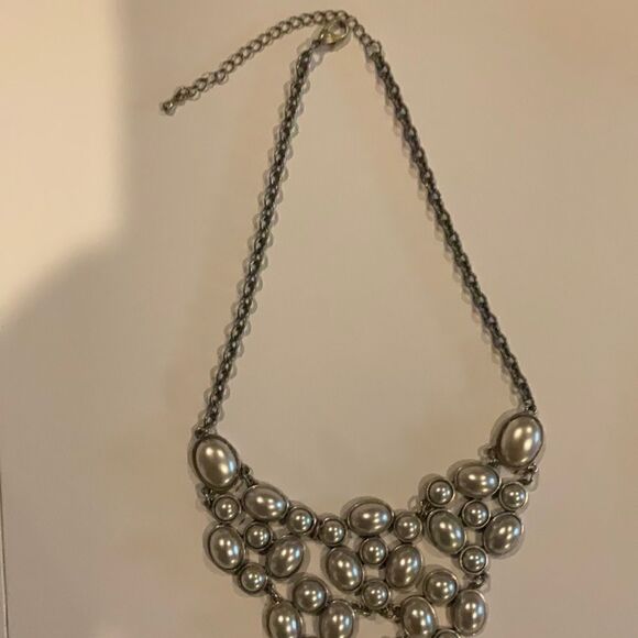Vintage Pearl Statement Necklace - Picture 4 of 5